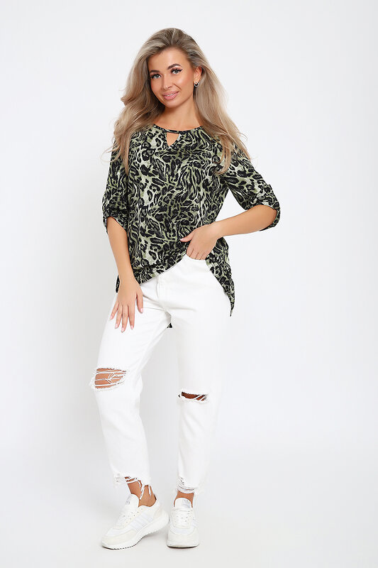 Натали Туника 579753 36856 хаки