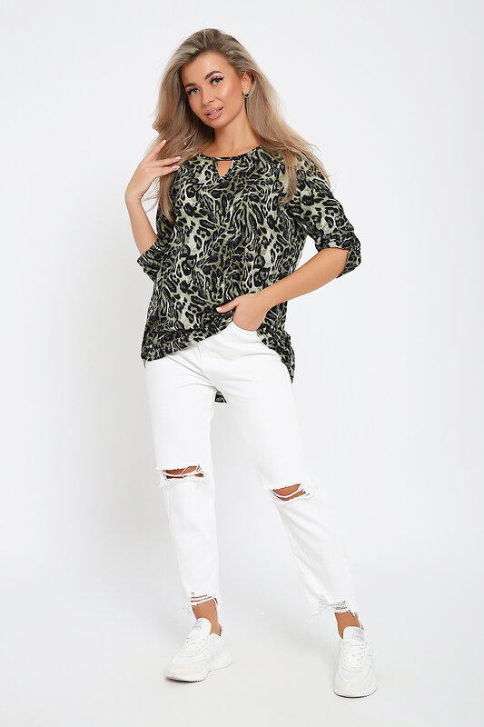 Натали Туника 579753 36856 хаки