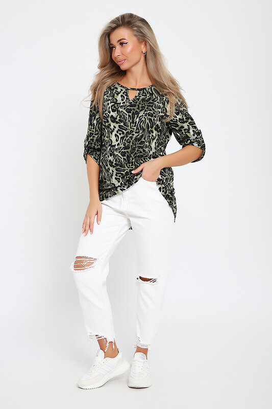 Натали Туника 579753 36856 хаки