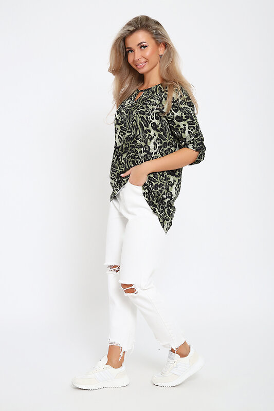 Натали Туника 579753 36856 хаки