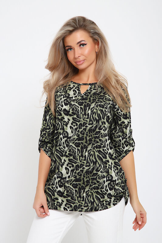 Натали Туника 579753 36856 хаки