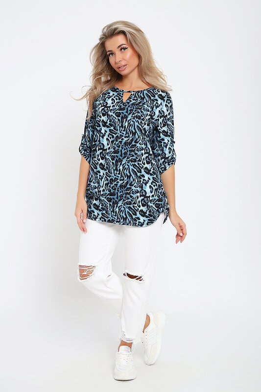 Натали Туника 579754 36856 голубой