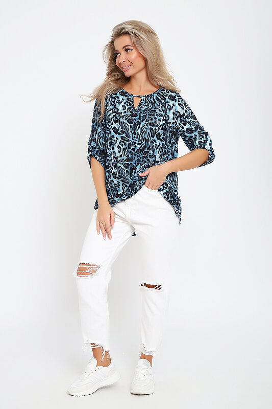 Натали Туника 579754 36856 голубой