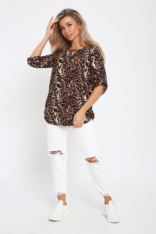 Натали Туника 579769 36856 коричневый