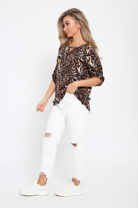 Натали Туника 579769 36856 коричневый