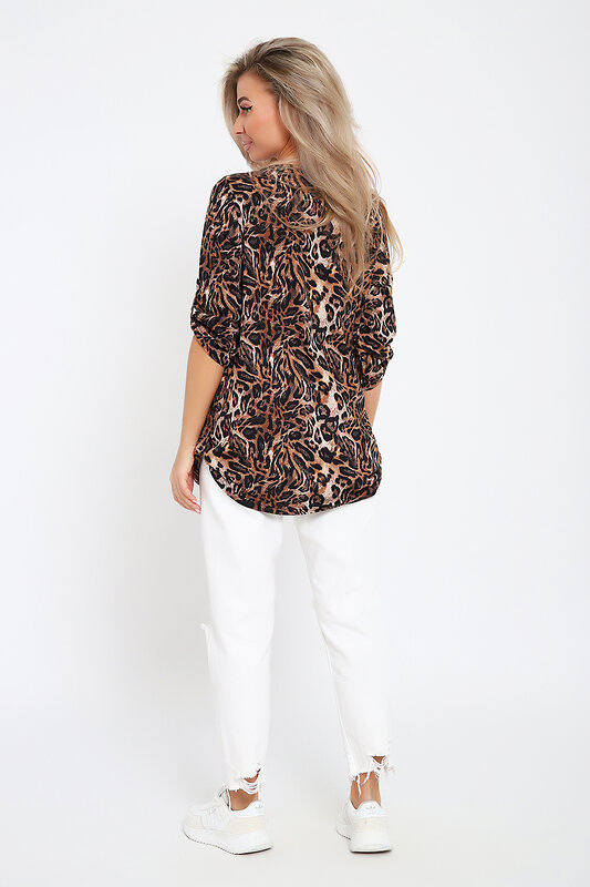 Натали Туника 579769 36856 коричневый