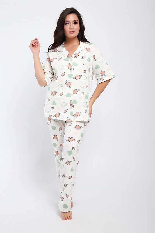 Натали Пижама 579775 24296 кремовый