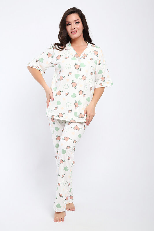 Натали Пижама 579775 24296 кремовый