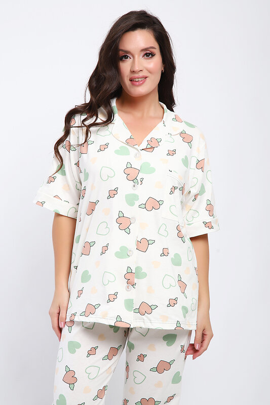 Натали Пижама 579775 24296 кремовый