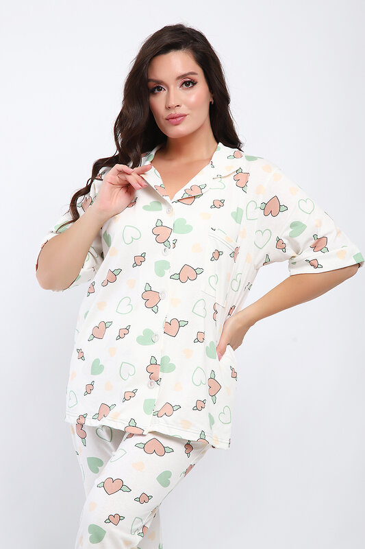 Натали Пижама 579775 24296 кремовый