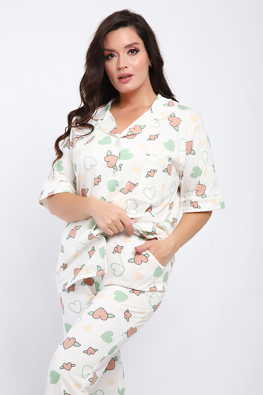 Натали Пижама 579775 24296 кремовый