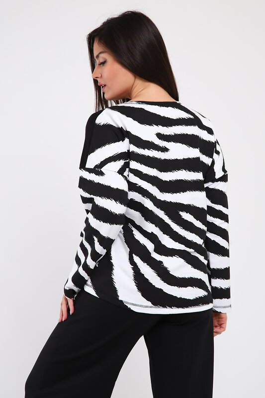 Натали Костюм 579778 24295 зебра