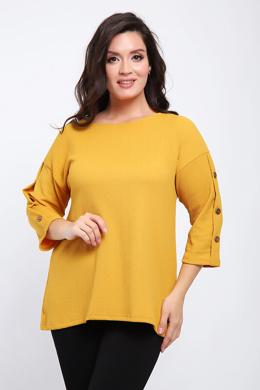 Натали Футболка 579788 24294 горчица