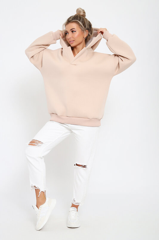 Натали Толстовка 579790 21036 бежевый