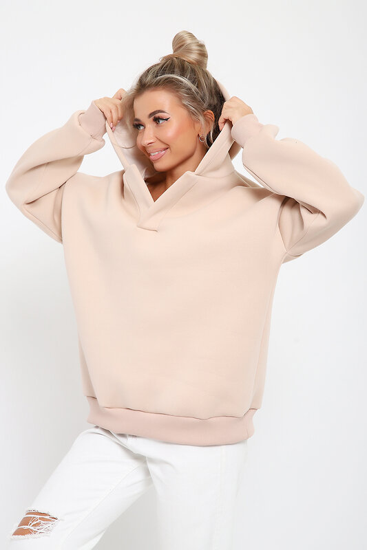 Натали Толстовка 579790 21036 бежевый