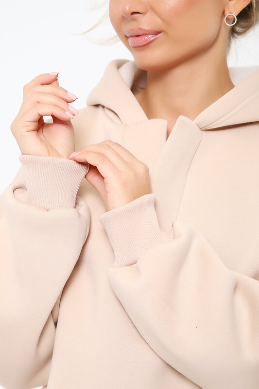 Натали Толстовка 579790 21036 бежевый