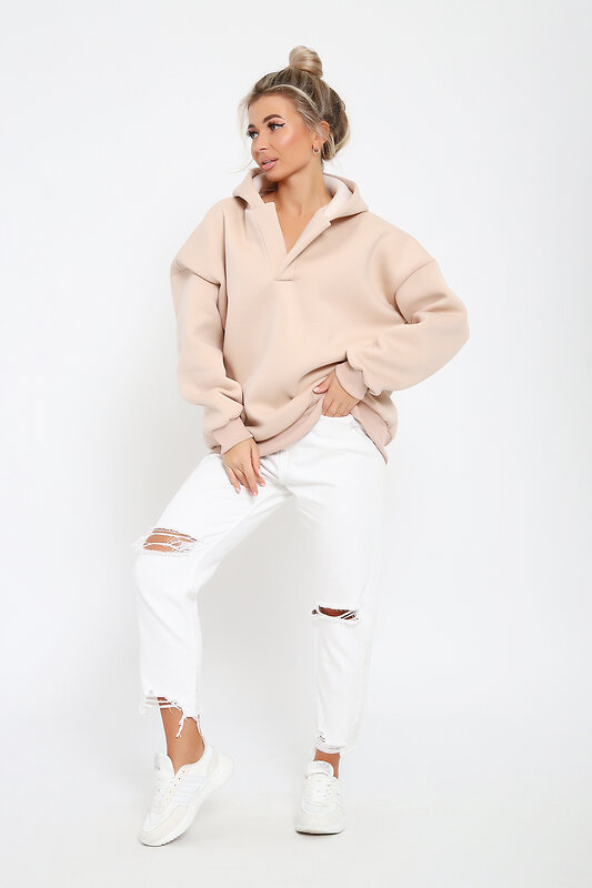 Натали Толстовка 579790 21036 бежевый