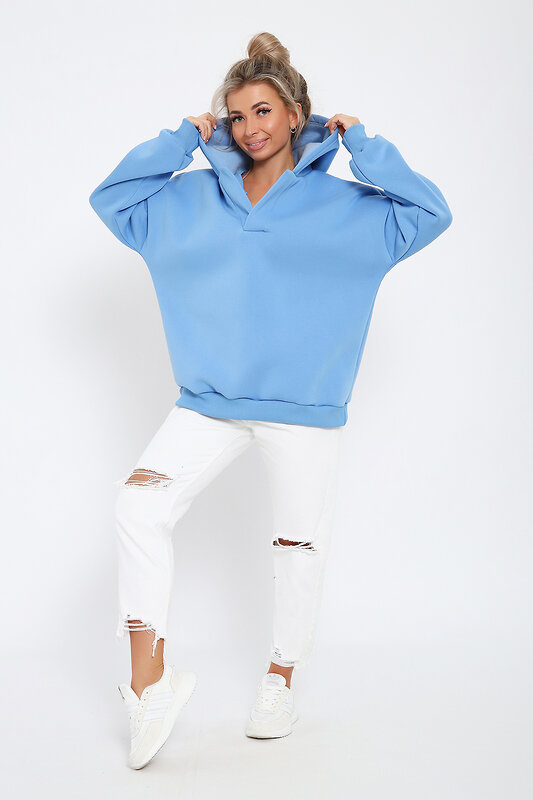 Натали Толстовка 579791 21036 голубой