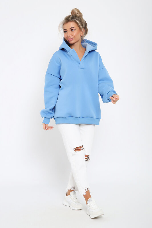 Натали Толстовка 579791 21036 голубой