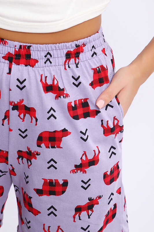 Натали Шорты 579795 21034 фиолетовый