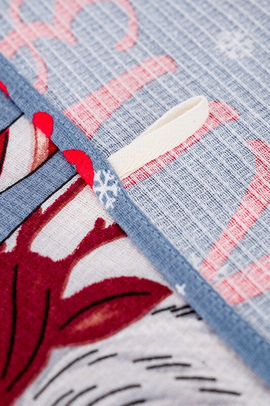 Натали Полотенце 579802 Полотенце вафельное Тепло в каждом мгновении серый