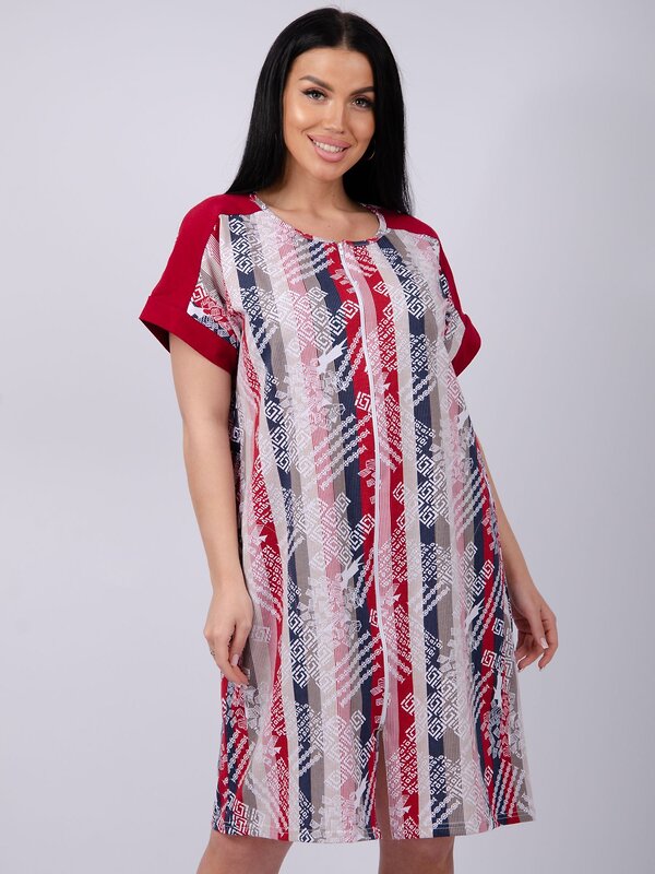 Malina Халат 579809 380п разноцветный