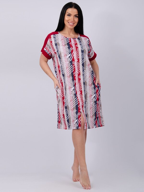 Malina Халат 579809 380п разноцветный