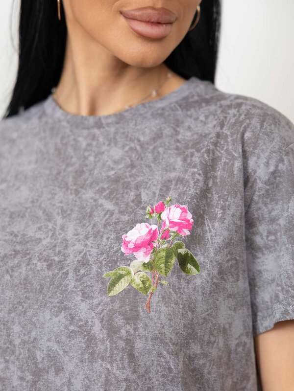 Текс-плюс Футболка 579813 00-00246441 Светло - серый