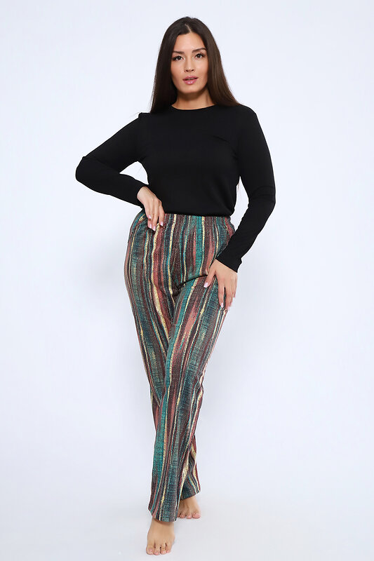 Натали Брюки 579912 24293 зеленый