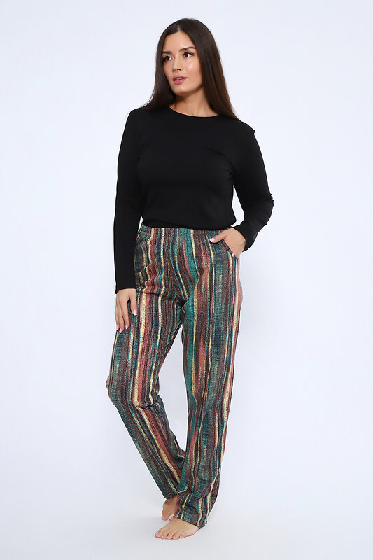 Натали Брюки 579912 24293 зеленый