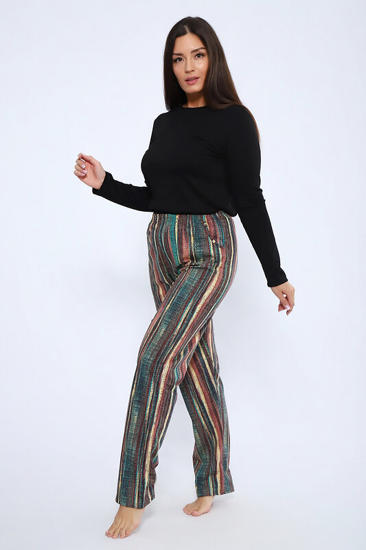 Натали Брюки 579912 24293 зеленый