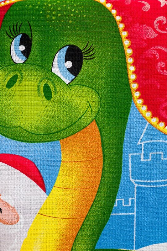 Натали Полотенце 579930 Полотенце кухонное Мечты в новогоднюю ночь сине-серый