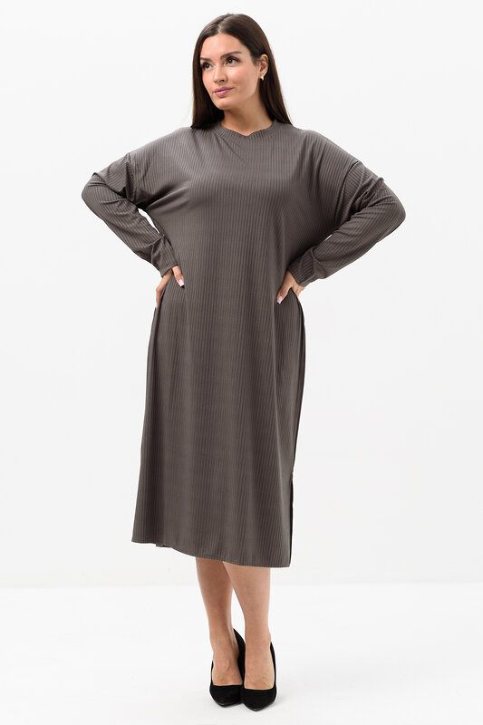 Натали Платье 579938 52380 серый