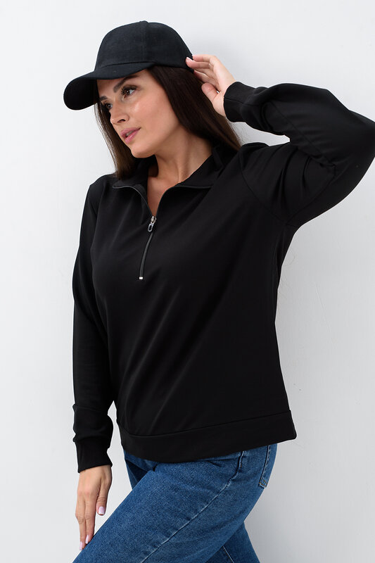 Натали Толстовка 579950 52383 черный