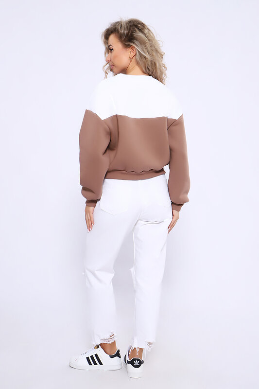 Натали Толстовка 579958 21011 коричневый