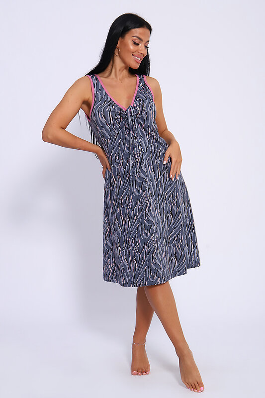 Натали Сарафан 579974 78569 серый