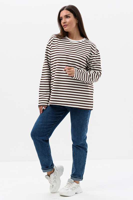 Натали Свитшот 579978 52371 коричневый