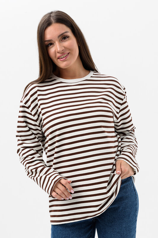 Натали Свитшот 579978 52371 коричневый