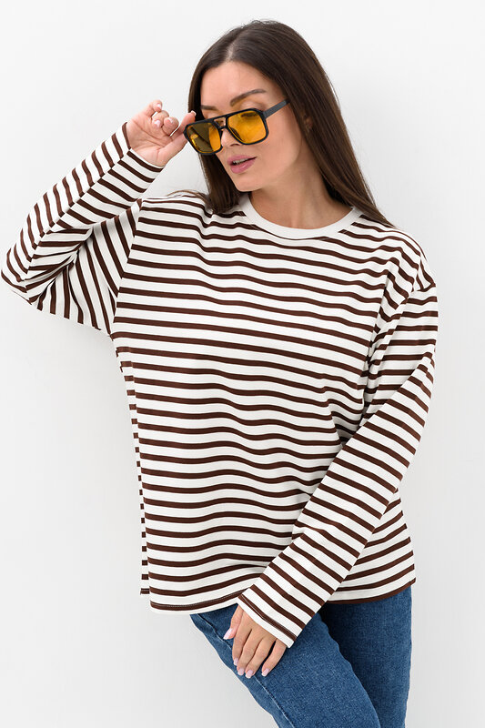 Натали Свитшот 579978 52371 коричневый