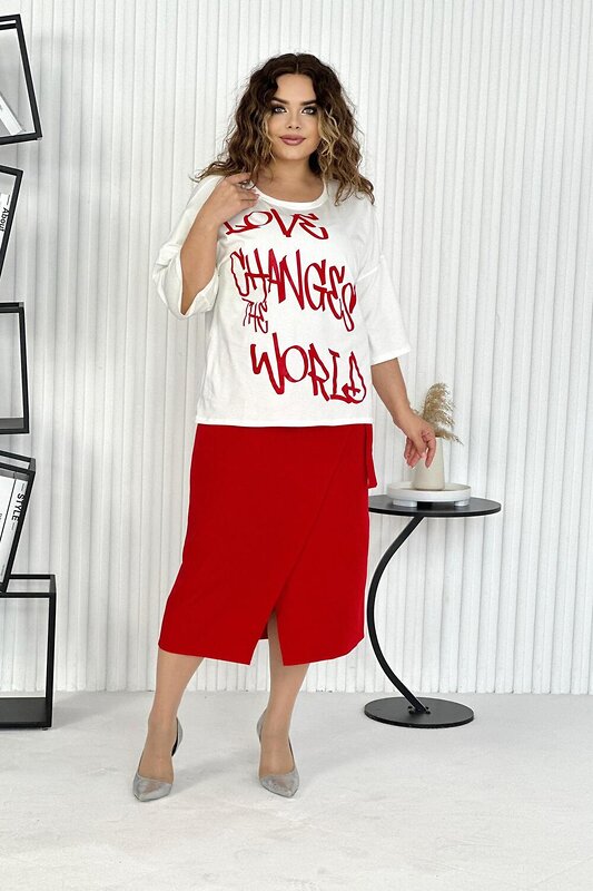 Натали Костюм 579988 52366 красный