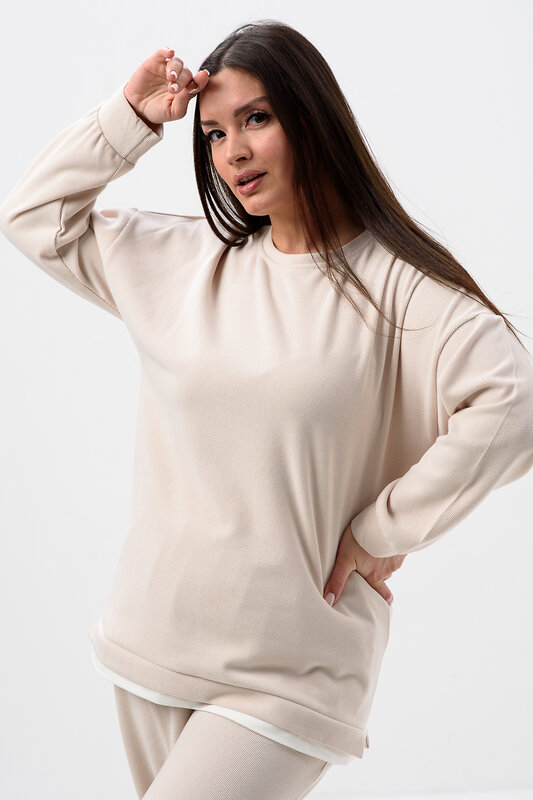 Натали Костюм 579995 52364 бежевый