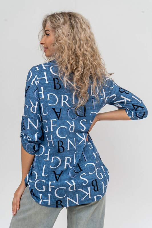 Натали Рубашка 580000 36823 синий