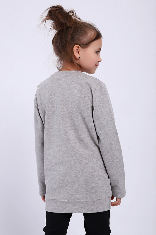 Натали Толстовка 580005 51131 серый меланж