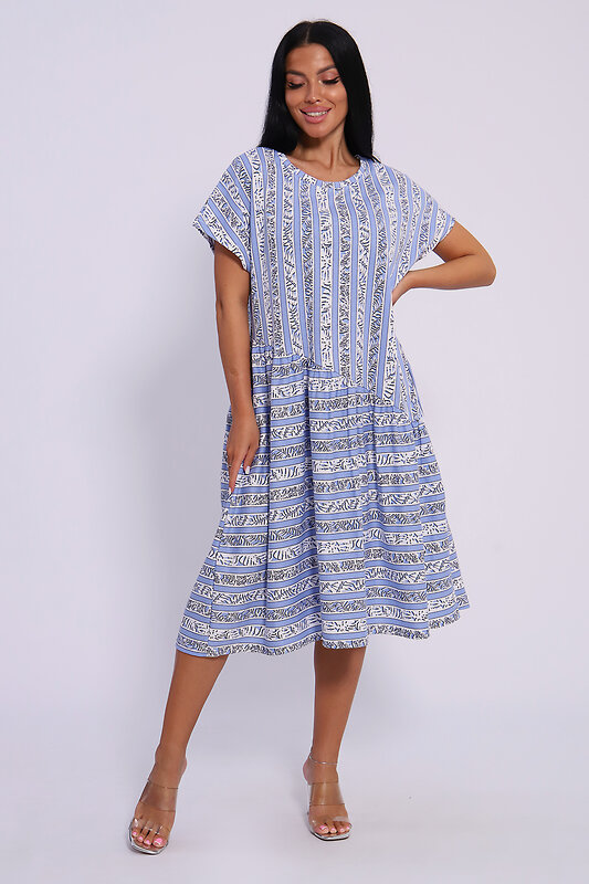 Натали Платье 580008 13269 голубой