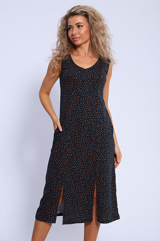 Натали Сарафан 580009 13268 темно-зеленый