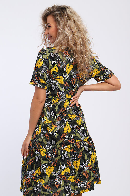 Натали Платье 580010 13266 зеленый