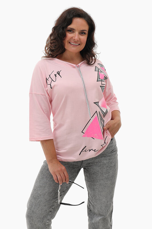 Натали Лонгслив 580011 50561 розовый