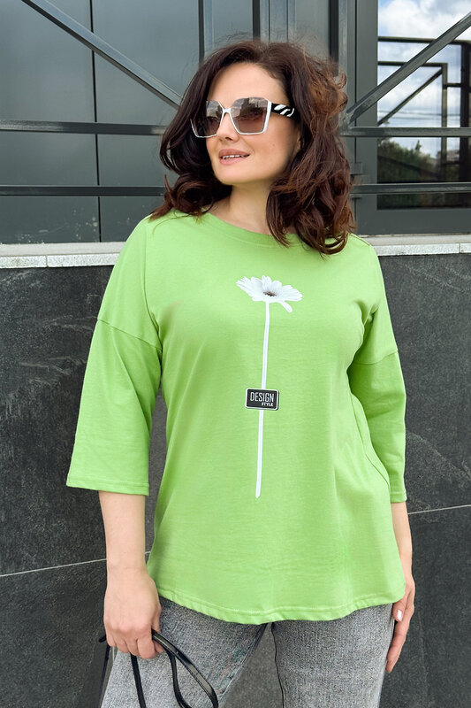 Натали Футболка 580012 50560 зеленый
