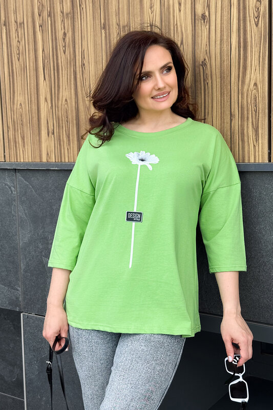 Натали Футболка 580012 50560 зеленый