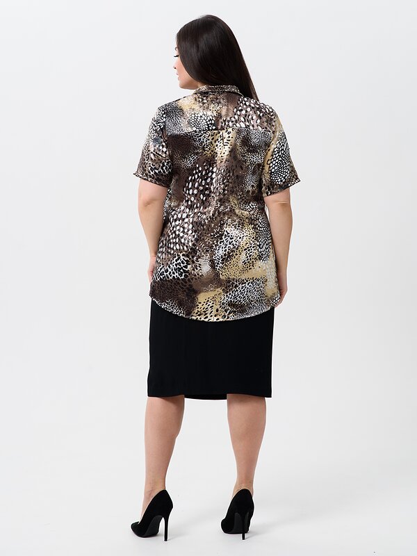 Натали Туника 580018 52361 коричневый